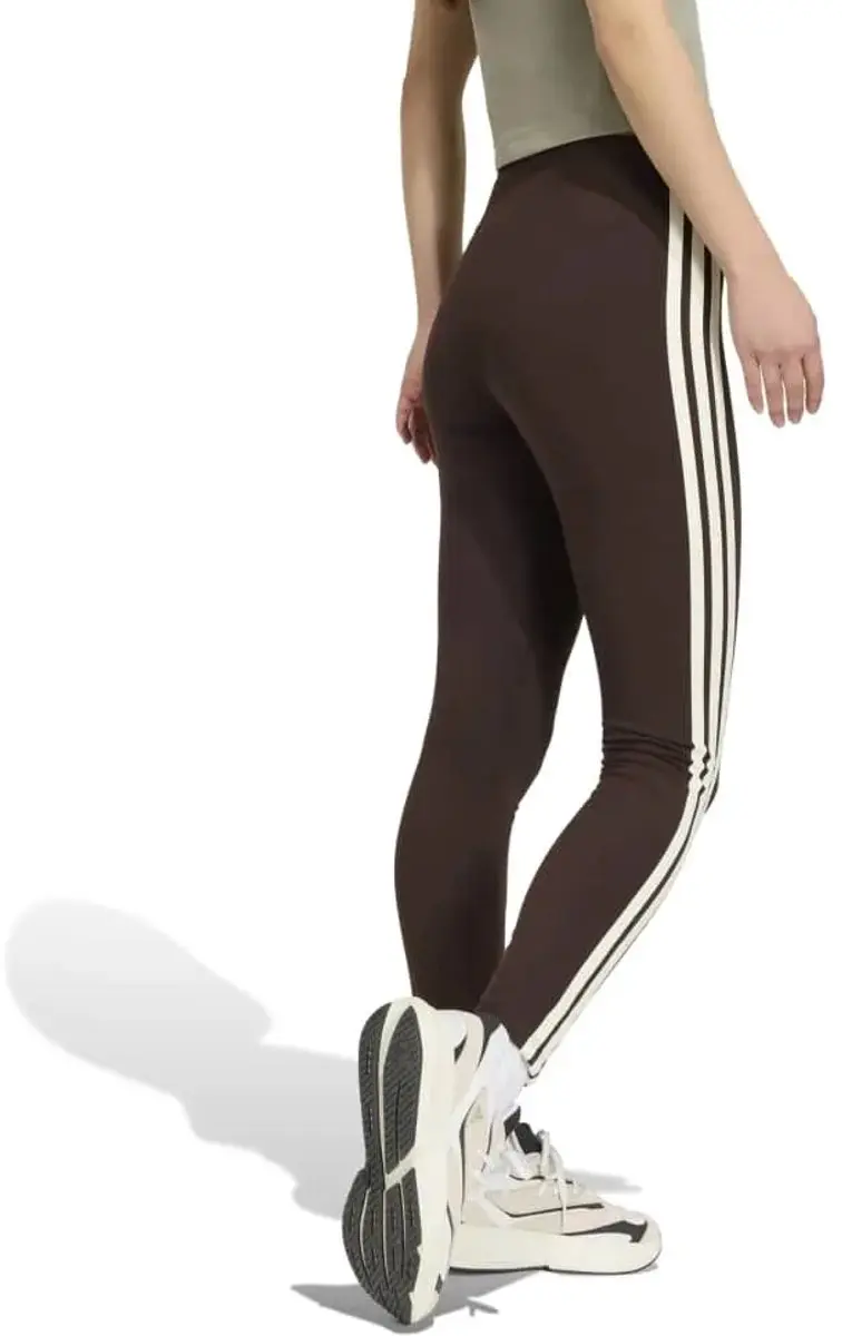 adidas Essentials 3-Stripes Katoenen Legging Dames - afbeelding 2 van 4