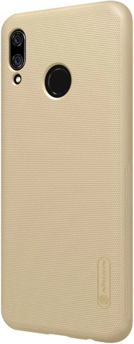 Nillkin Super Frosted Shield Case Huawei P Smart Plus - Goud - afbeelding 3 van 6