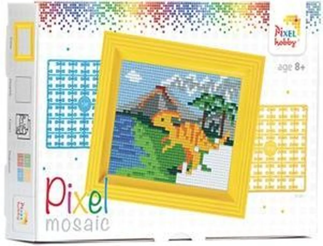 Pixelhobby Dinosaurus Geschenkverpakking