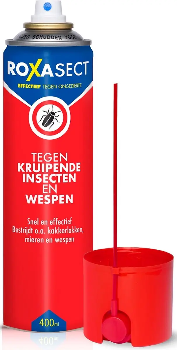 Roxasect Spuitbus Tegen Kruipende Insecten en Wespen - 400ml - afbeelding 2 van 6