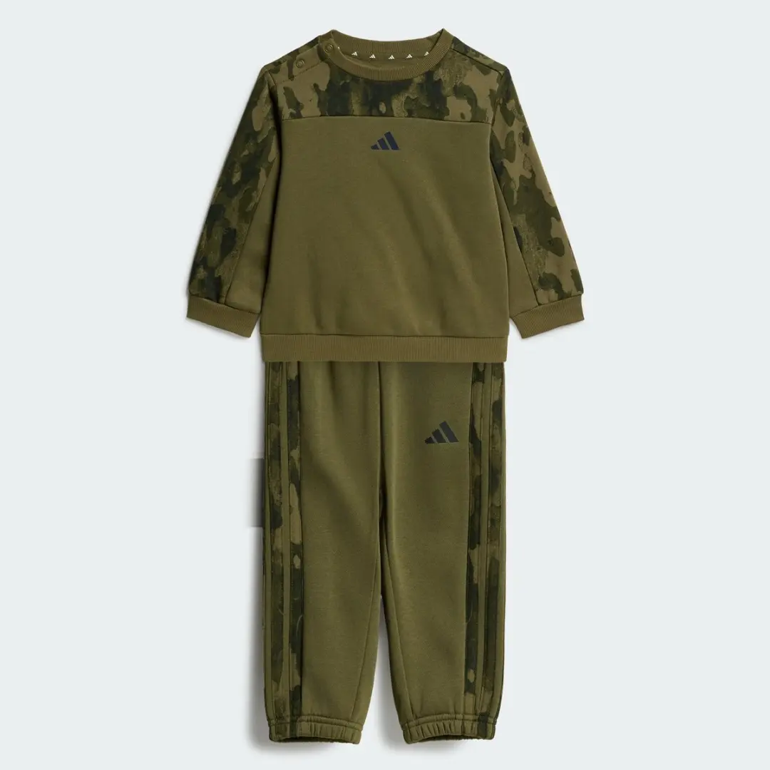 adidas Seasonal Essentials Camo Fleece Joggingpak Peuters - afbeelding 4 van 6