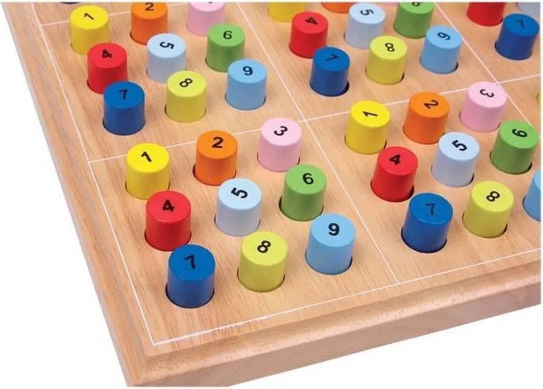 Small Foot Houten Sudoku 2489 - Multi - afbeelding 6 van 6
