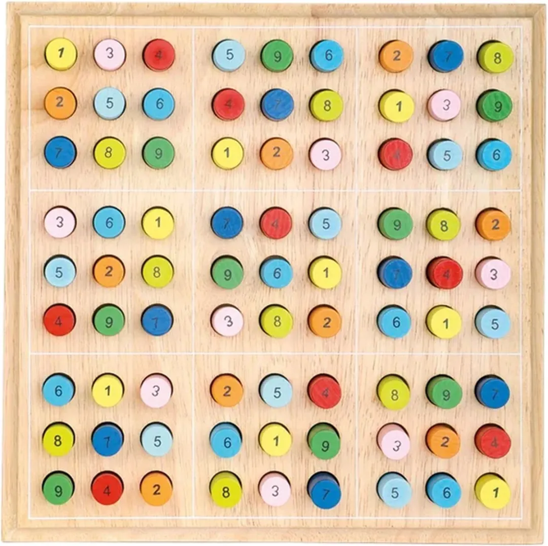 Small Foot Houten Sudoku 2489 - Multi
