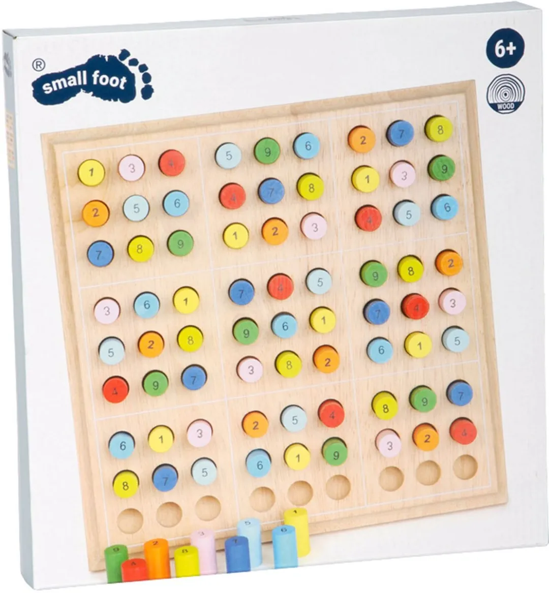 Small Foot Houten Sudoku 2489 - Multi