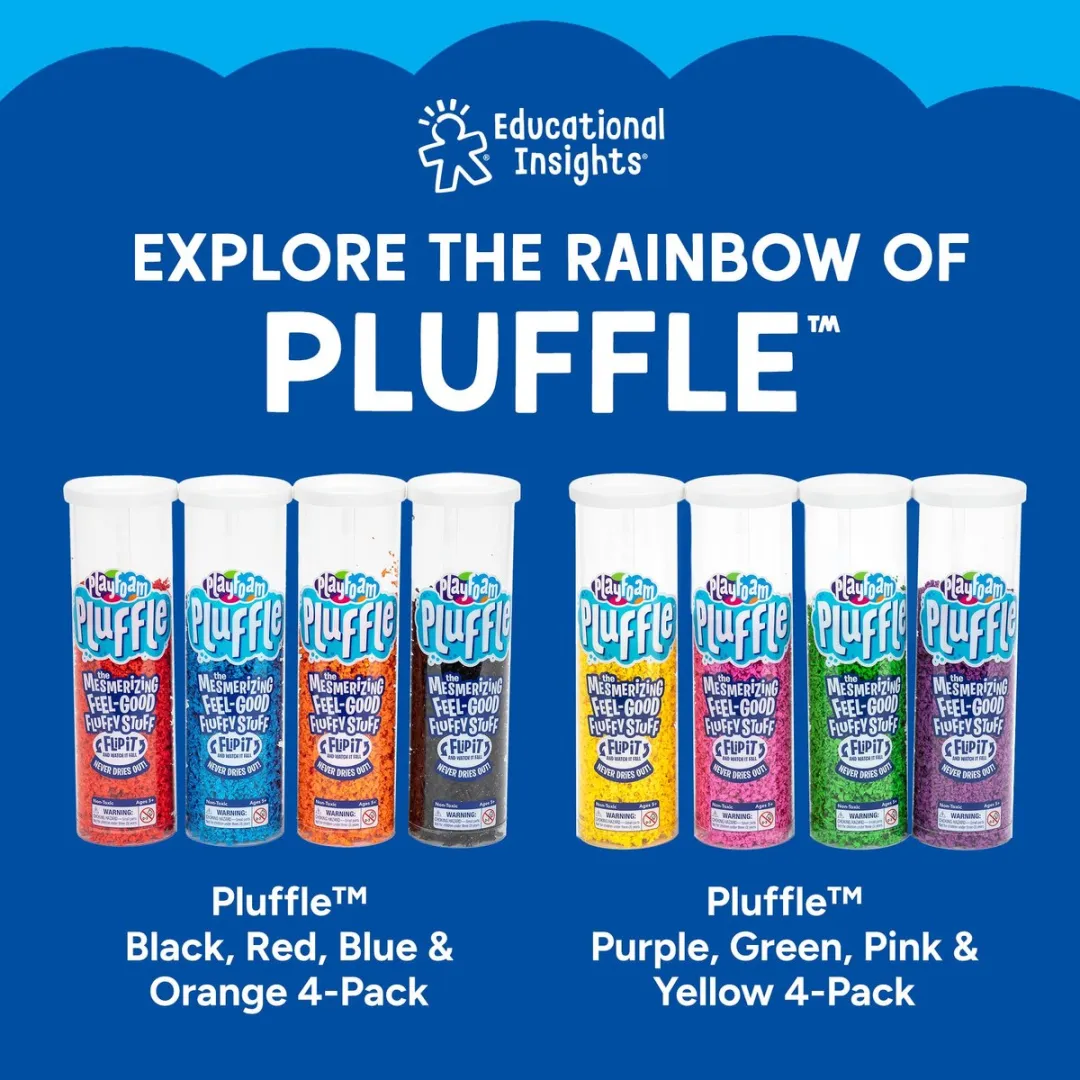 Learning Resources Playfoam Pluffle Twist - Zwart & Wit