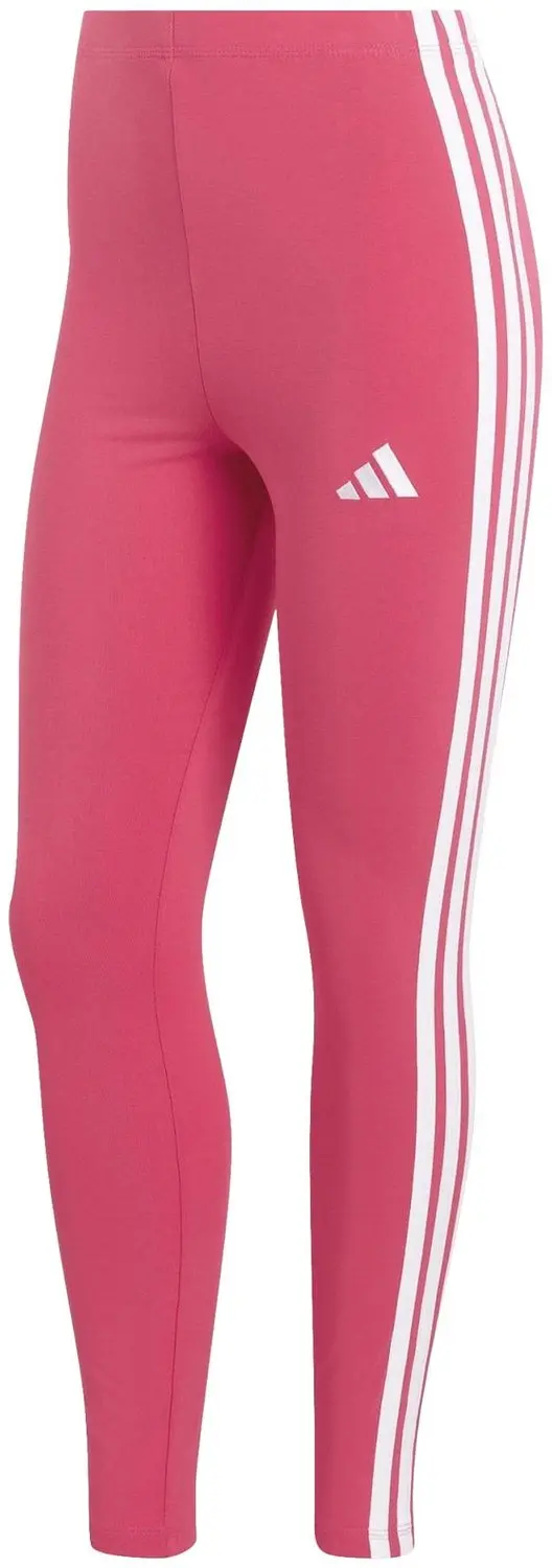 adidas Essentials 3-Stripes Legging Dames - Roze/Wit - afbeelding 4 van 6
