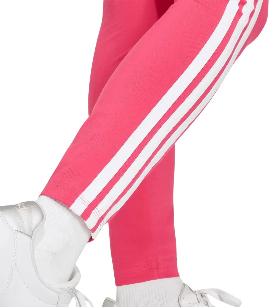 adidas Essentials 3-Stripes Legging Dames - Roze/Wit - afbeelding 5 van 6