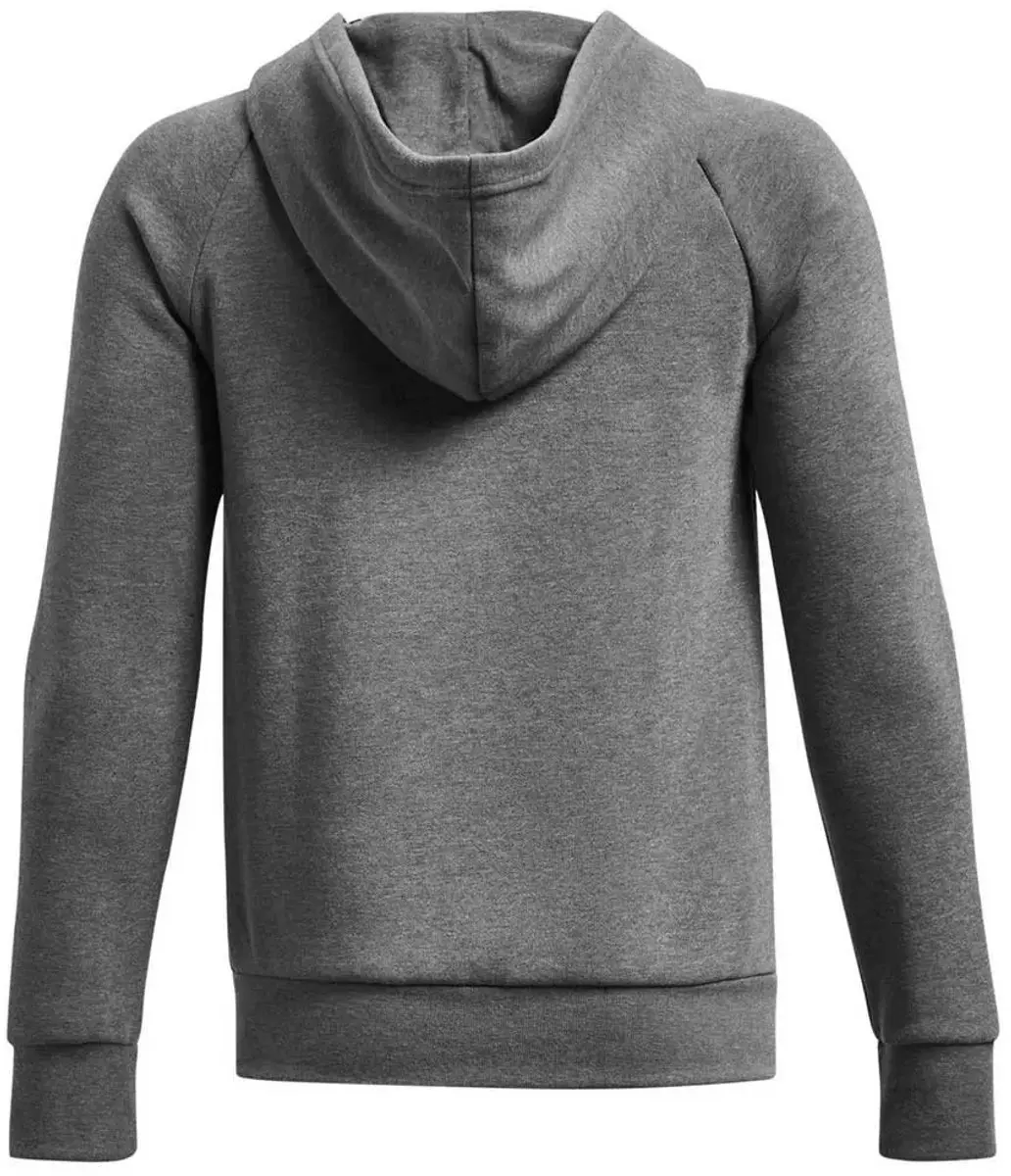 Under Armour Rival Fleece Hoodie Jongens - Grijs - 152 - afbeelding 3 van 5
