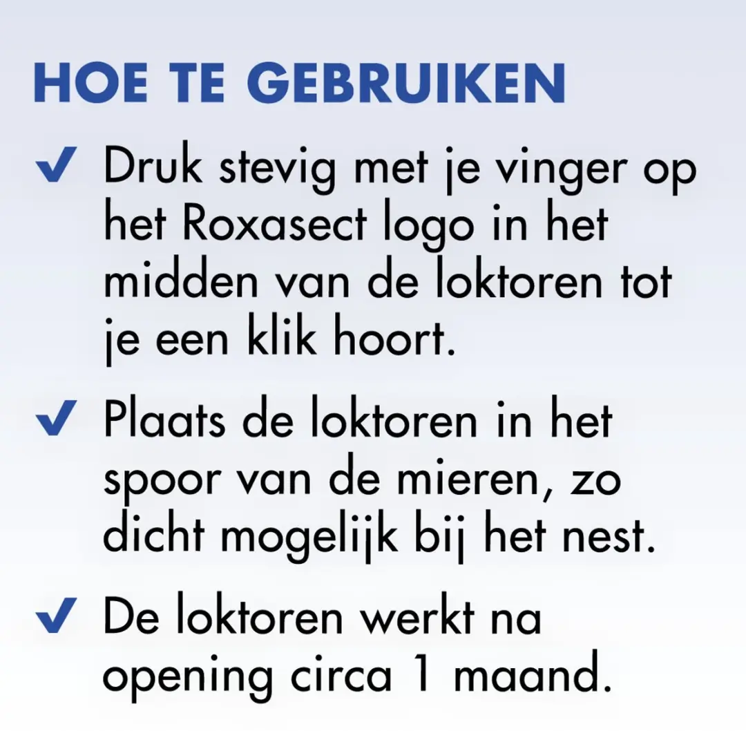 Roxasect Mierenloktoren - 2 stuks - afbeelding 5 van 6