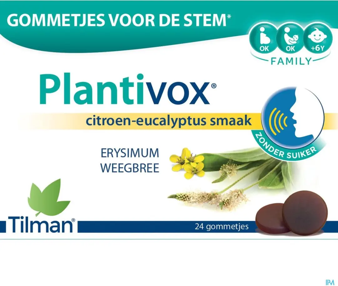 Tilman Plantivox Zuigtabletten - 24 stuks - afbeelding 3 van 6
