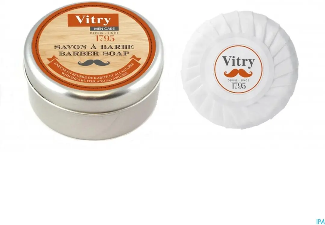 Vitry Men Care Scheerzeep - 100g - afbeelding 2 van 3