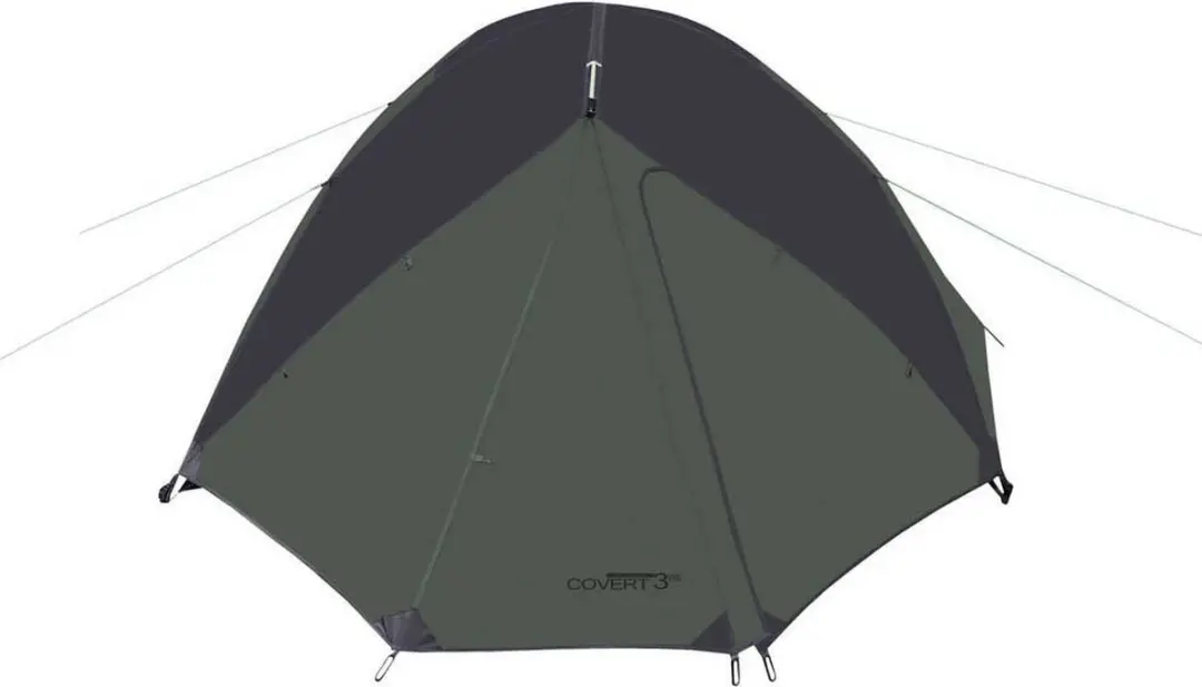 Hannah Covert 3 Tent - 3-persoons - Donkergroen - afbeelding 2 van 6
