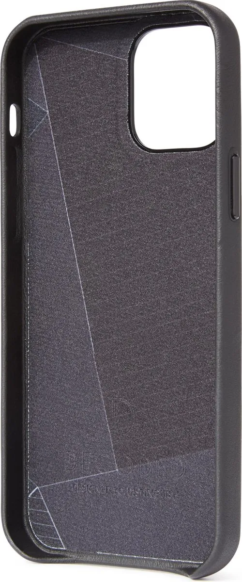 Decoded D20IPO67BC2BK Back Cover iPhone 12 Pro Max - Zwart