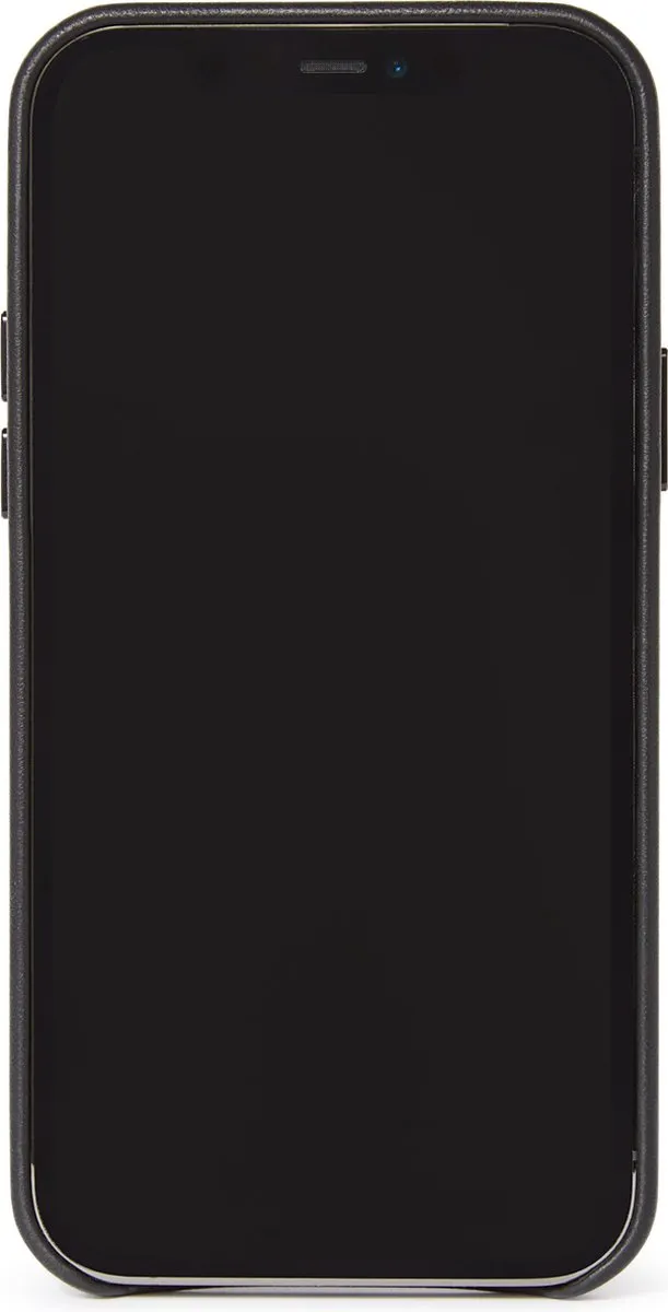 Decoded D20IPO67BC2BK Back Cover iPhone 12 Pro Max - Zwart