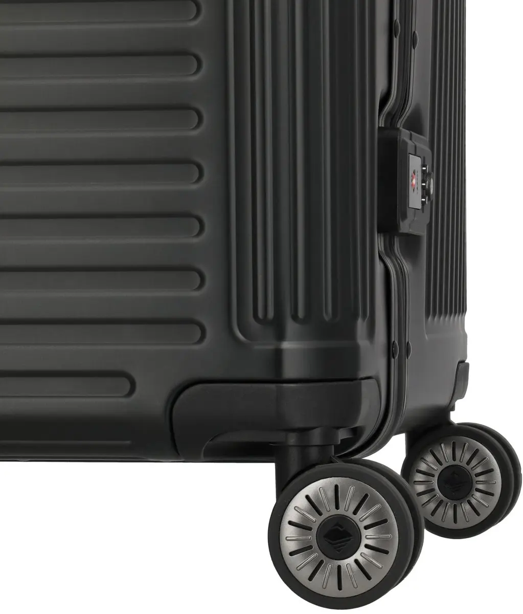Travelite Next Trunk L 4-Wiel Trolley - 100L - Zwart - afbeelding 5 van 6