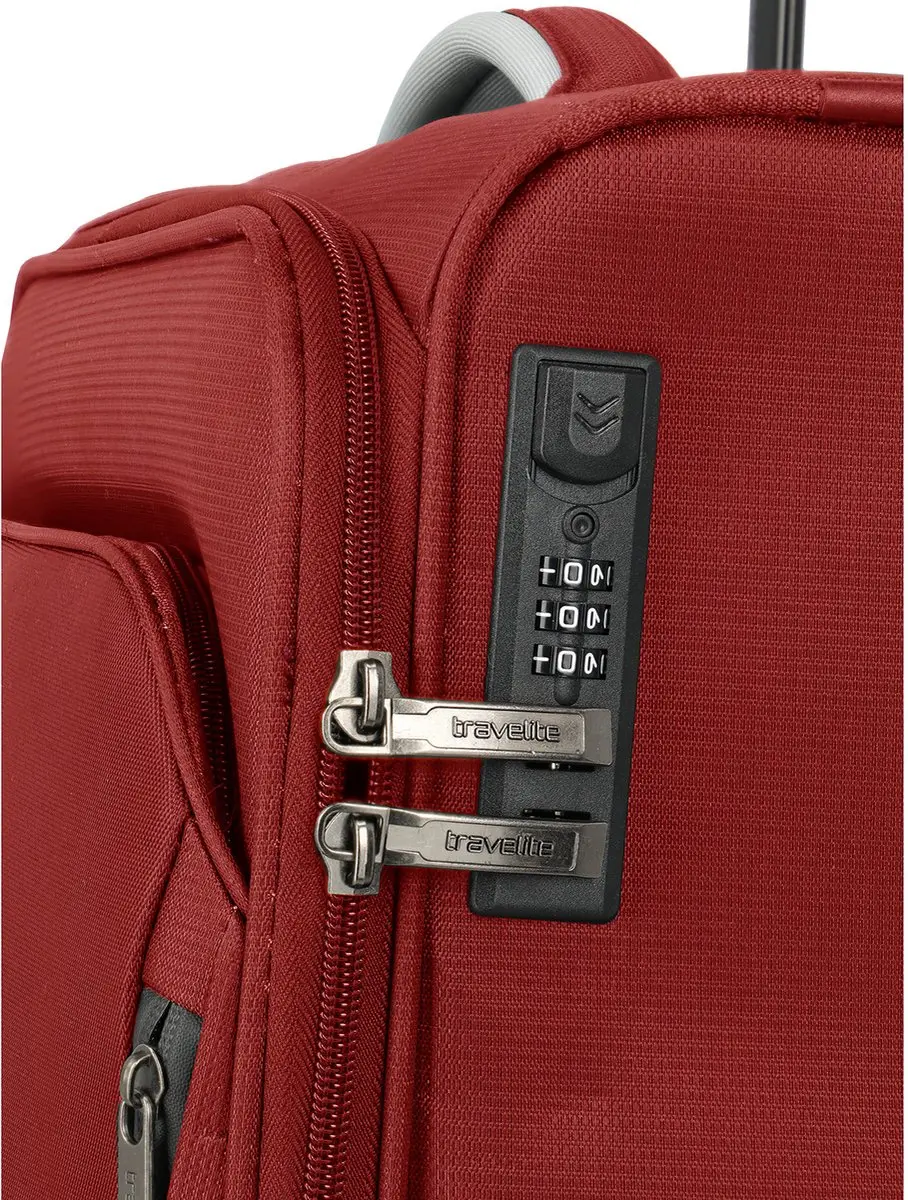 Travelite Jetpack Wings 2 Cabin Trolley 25L - Rood - afbeelding 6 van 6