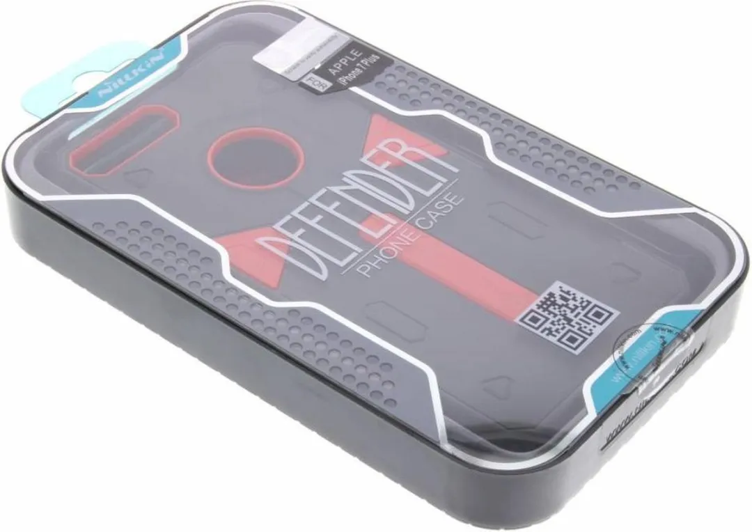 Nillkin Defender Case iPhone 8 Plus i7P12795102 - Zwart/Rood