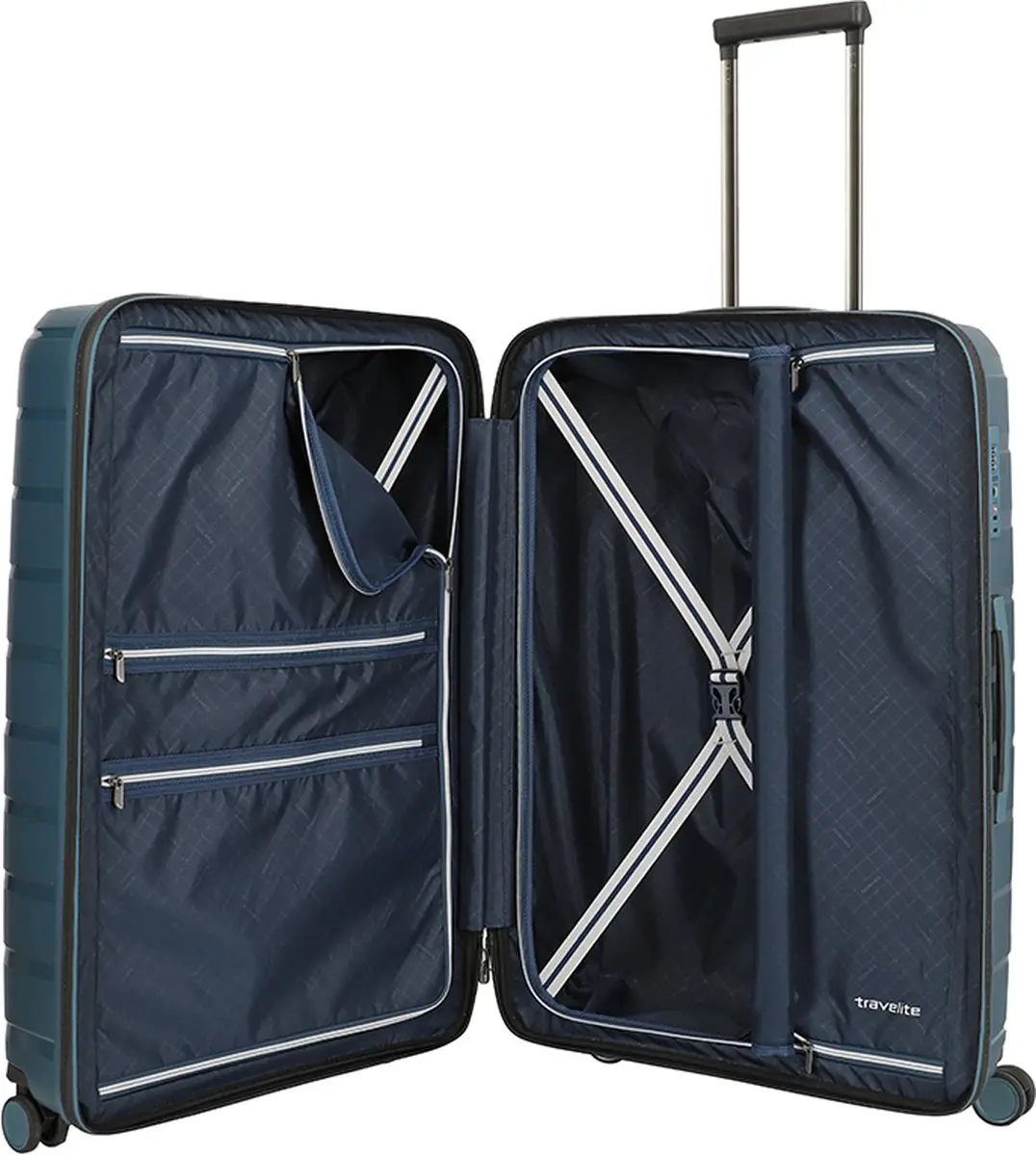 Travelite Air Base Trolley L - 77cm - IJs Blauw - afbeelding 4 van 6