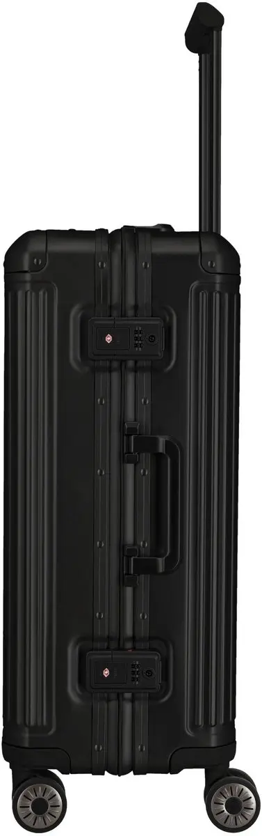 Travelite Next 2.0 Aluminium 4W Trolley M - 69L - Zwart - afbeelding 3 van 6