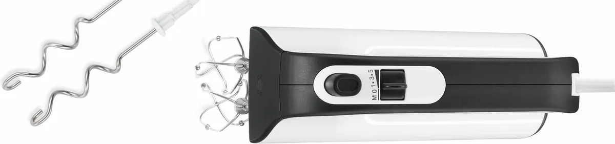 Bosch MFQ4020 Handmixer 450W - 5 Snelheden - Zwart/Wit