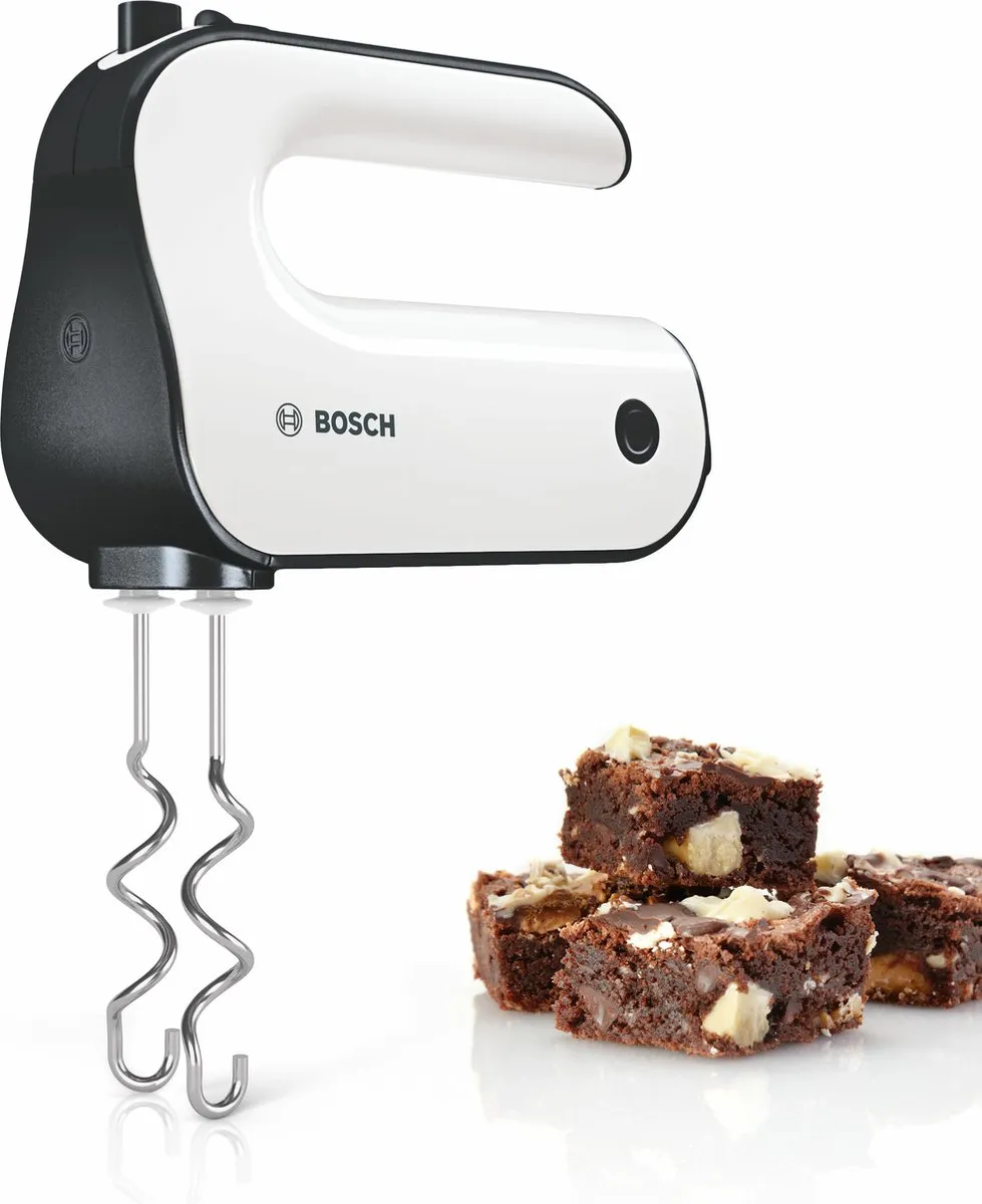 Bosch MFQ4020 Handmixer 450W - 5 Snelheden - Zwart/Wit