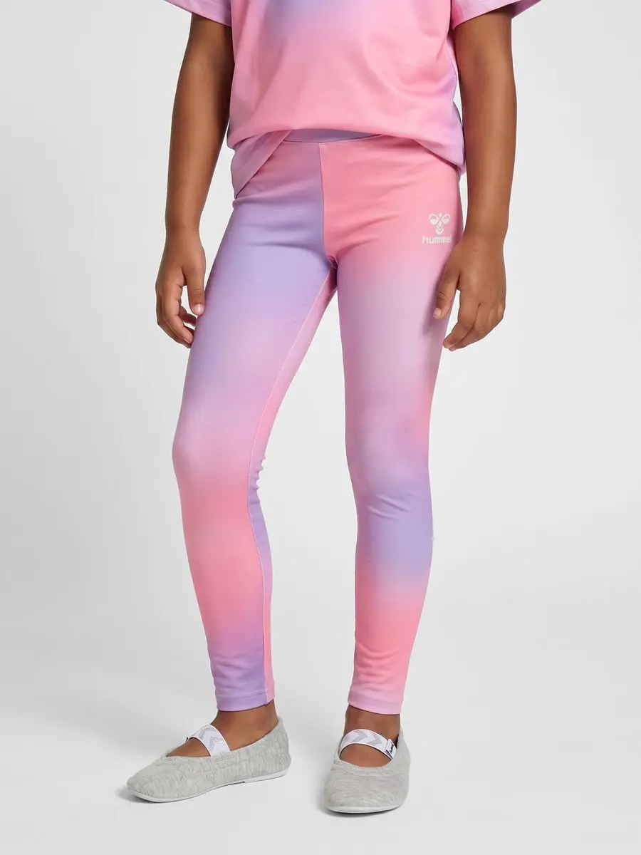 Hummel Gradient Gym Legging Meisjes - Shell Pink - afbeelding 5 van 6