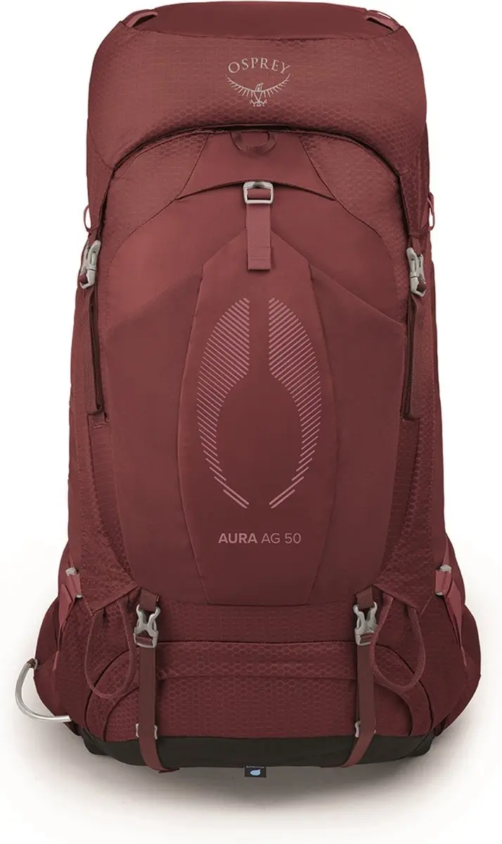 Osprey Aura AG 50L Dames Rugzak - Rood - M-L - afbeelding 5 van 6