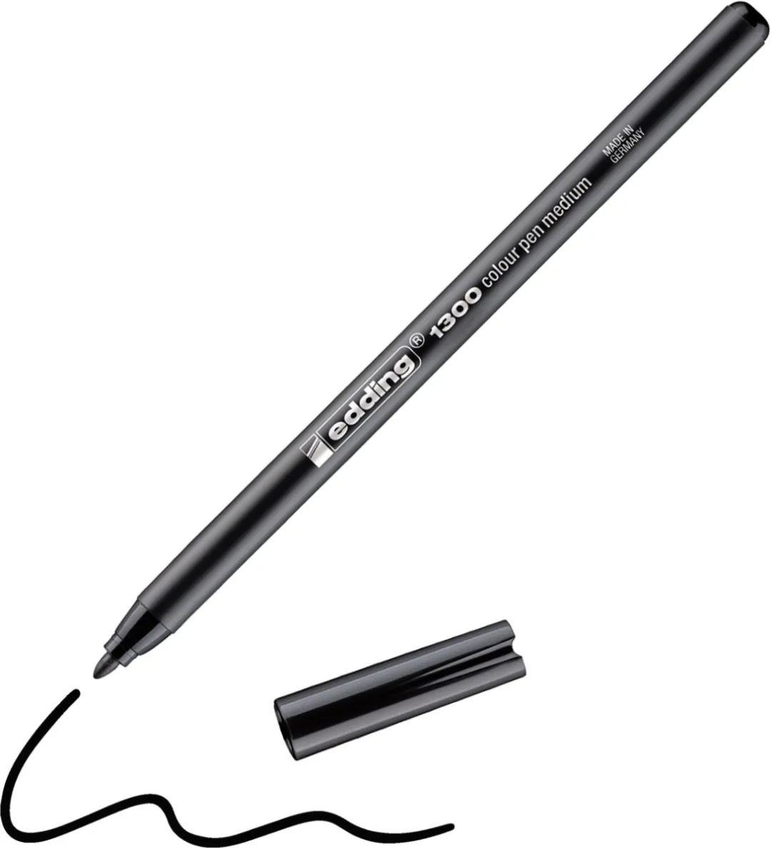 edding 1300 Zwart Pen