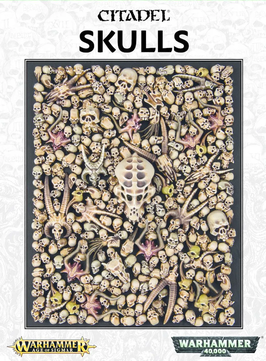 Games Workshop Citadel Skulls 340 Stuks