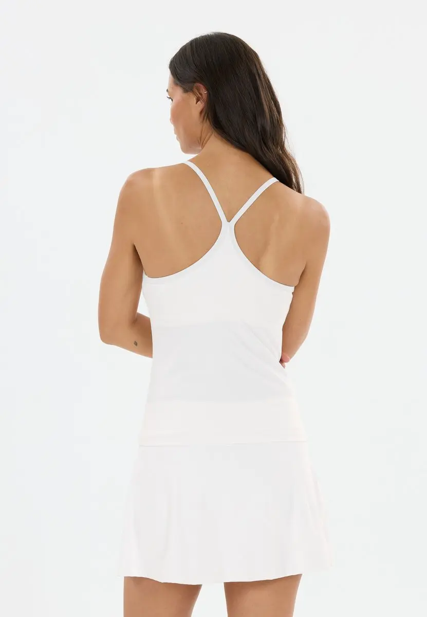 Athlecia Tenala Dames 2-in-1 Tanktop - Wit - afbeelding 2 van 6