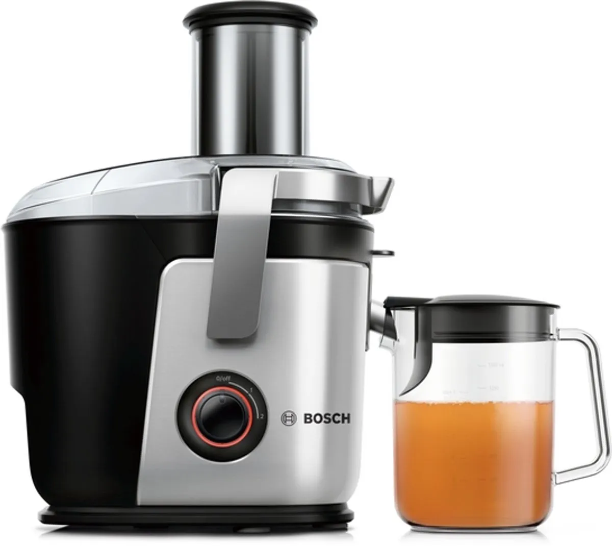 Bosch MES4000 Vitajuice Sapcentrifuge 1000W - 3 Snelheden - Zilver/Zwart - afbeelding 6 van 6