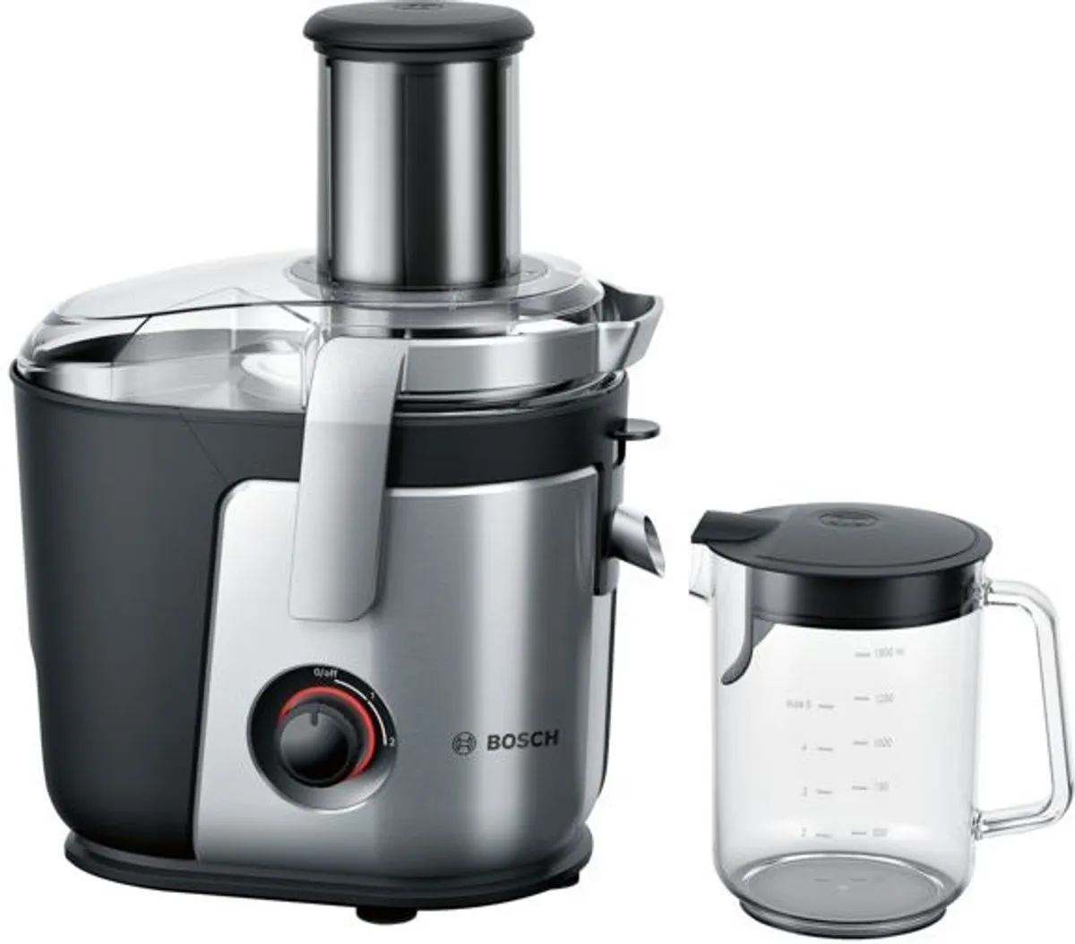 Bosch MES4000 Vitajuice 4 - Sapcentrifuge - 1000 W - 2 snelheden - Zilver/Zwart