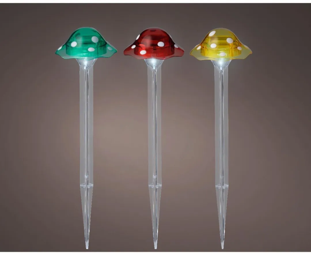 Solar Lamp Paddestoel H33.5cm.