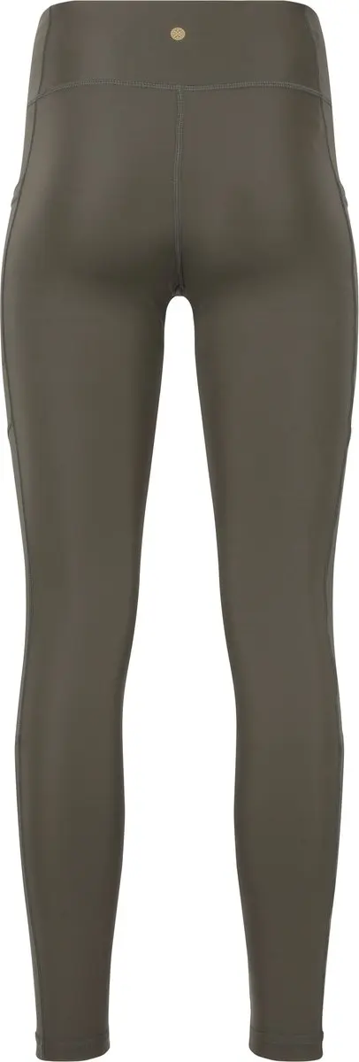 Athlecia Elli Tights Dames - Khaki - afbeelding 3 van 6