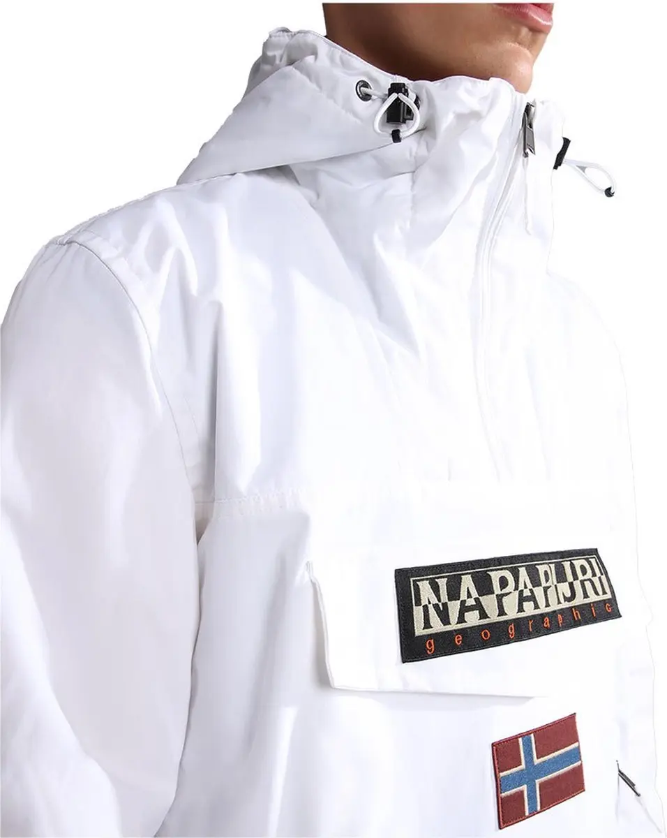 NAPAPIJRI Rainforest Pocket 2 Jas Mannen Wit - Maat S - afbeelding 6 van 6