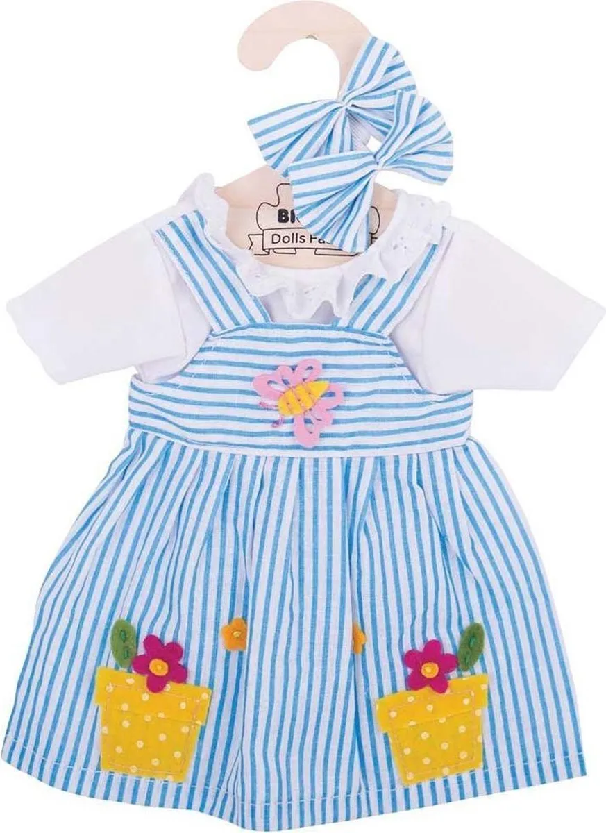 BIGJIGS Poppenkleding Jurkje L4PC-00025206