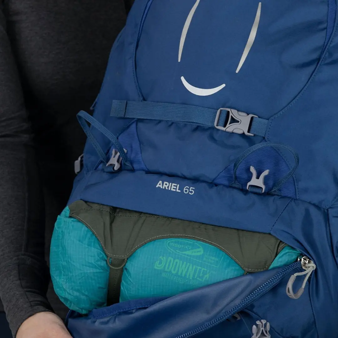 Osprey Ariel 65 Dames Trekkingrugzak - 65L - Ceramic Blue - afbeelding 2 van 6