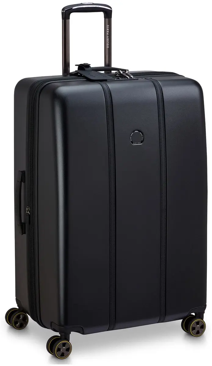 Delsey Cadence Spinner 76 cm - 102/112 liter - Deep Black - afbeelding 2 van 6