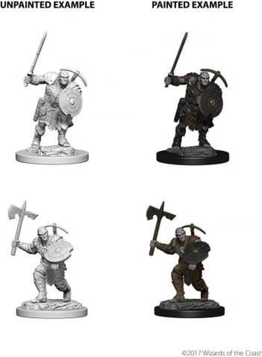 Wizkids D&D Nolzur's Marvelous Miniatures Earth Genasi Male Fighter