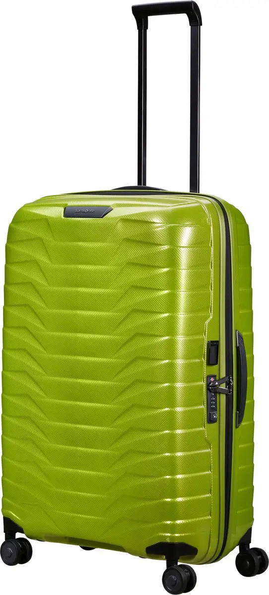 Samsonite lichtgewicht koffer - Proxis Sp (4wielen) 75cm - 98 l - lime - 3 kg