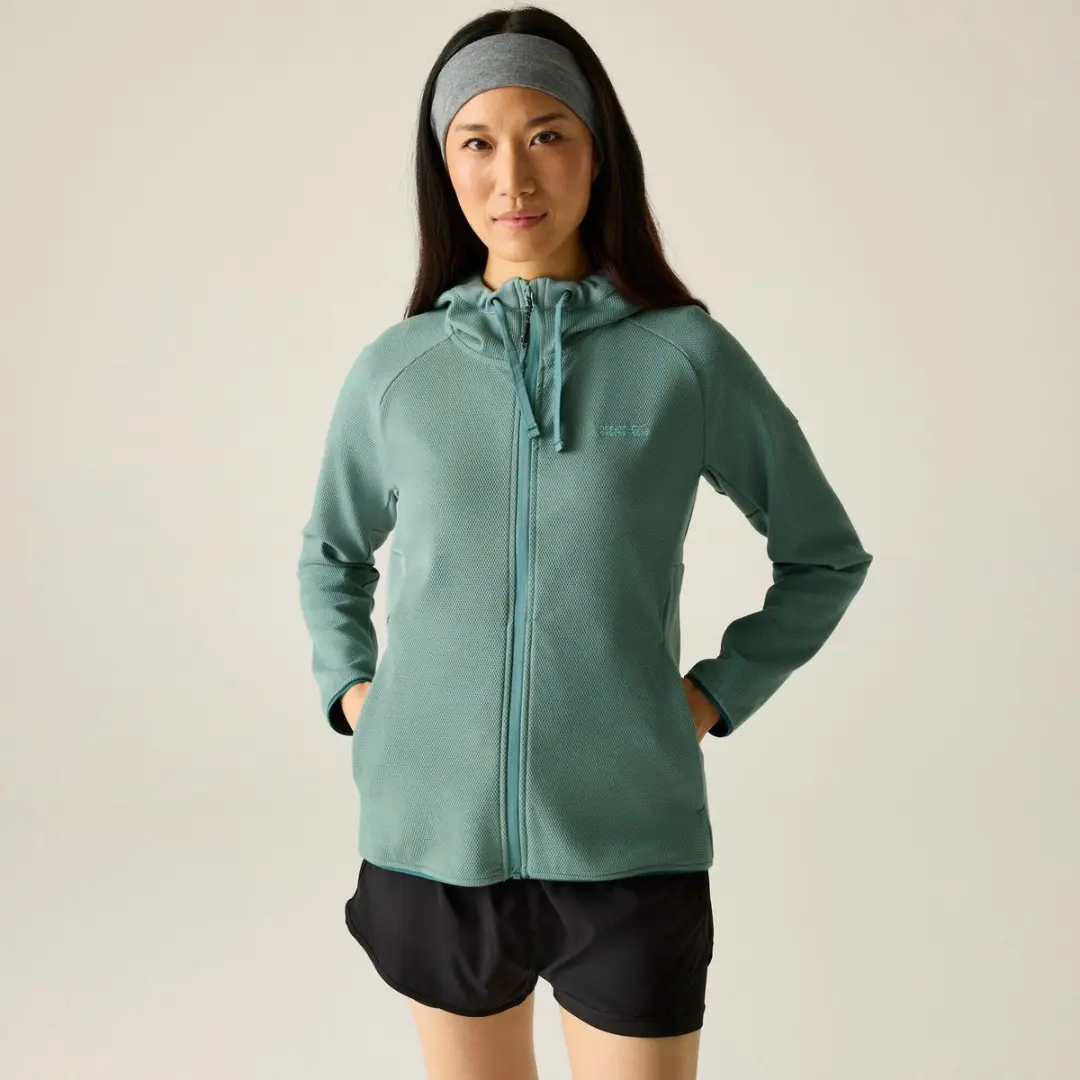 Dames Nayna Fleece met capuchon en volledige ritssluiting