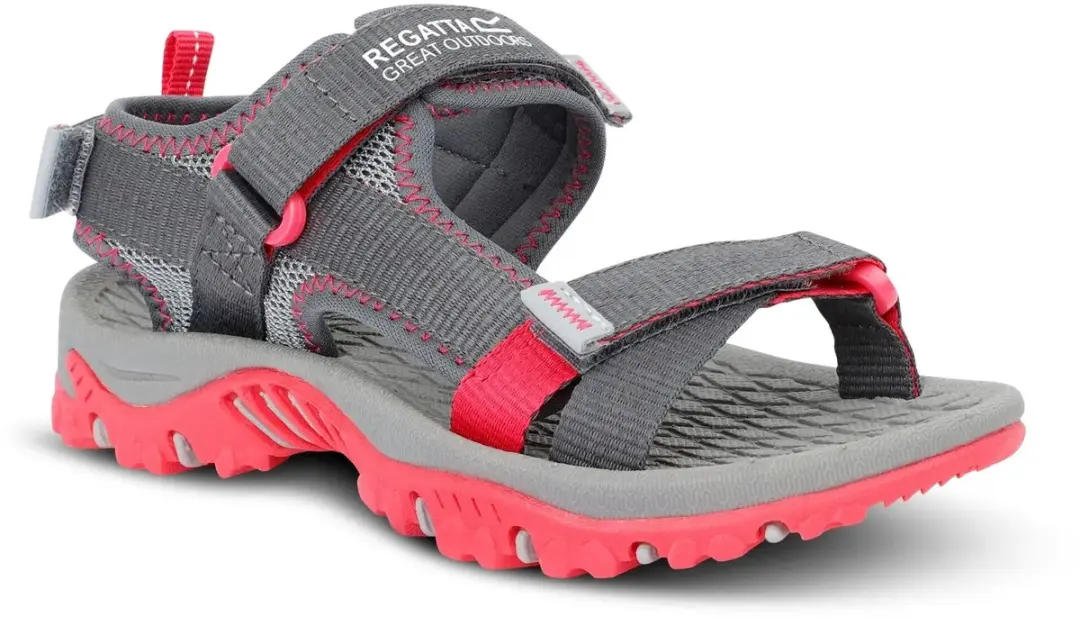 Regatta Blaze Kindersandalen - Grijs/Roze - afbeelding 6 van 6