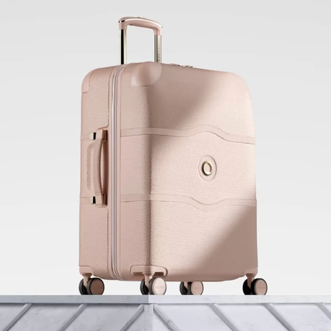 Delsey Chatelet Air 2.0 Handbagage Spinner 55cm - 37L - Beige Rose - afbeelding 6 van 6