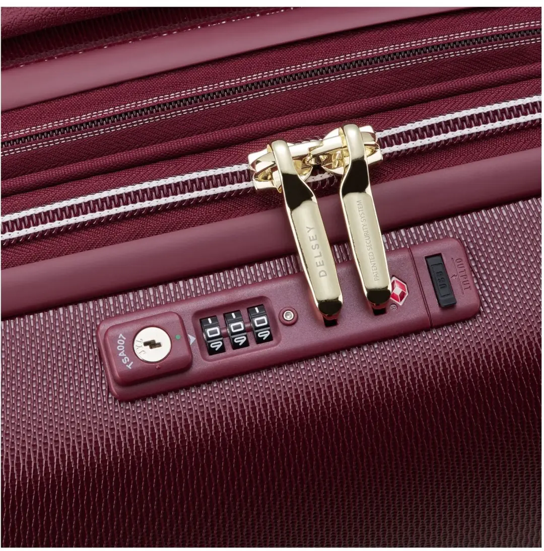Delsey Chatelet Air 2.0 Handbagage Spinner 55cm - 37L - Burgundy - afbeelding 6 van 6