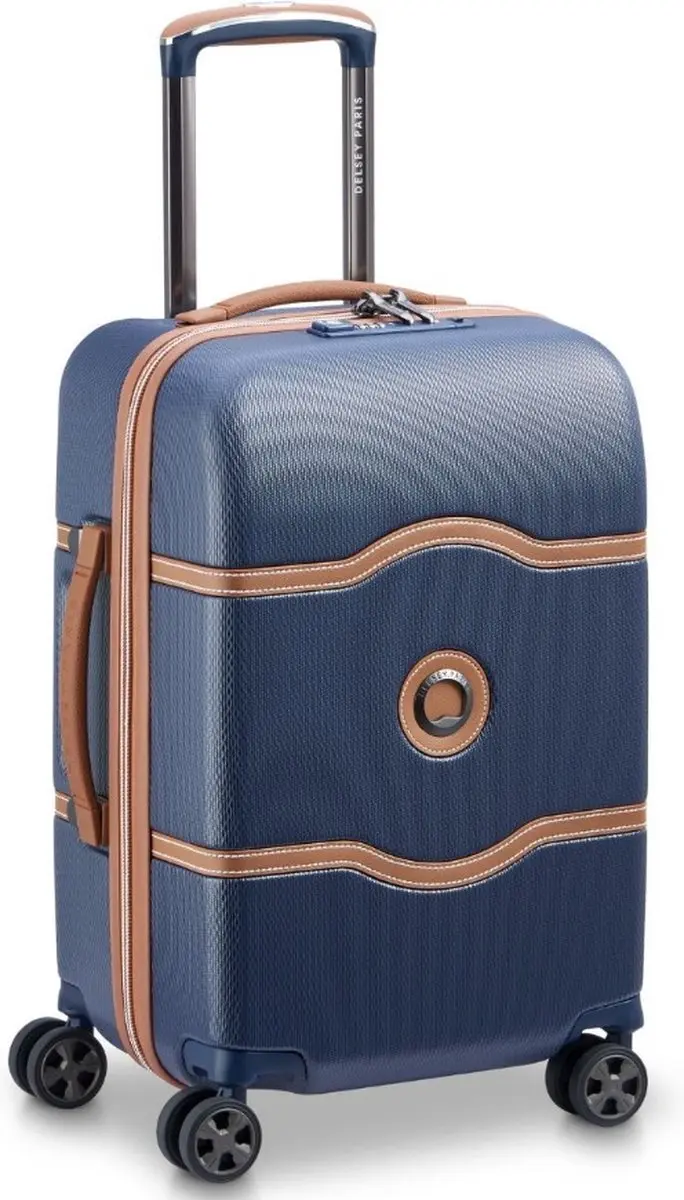 Delsey Chatelet Air 2.0 Cabin Trolley 55 - 38L - Navy Blue - afbeelding 2 van 6