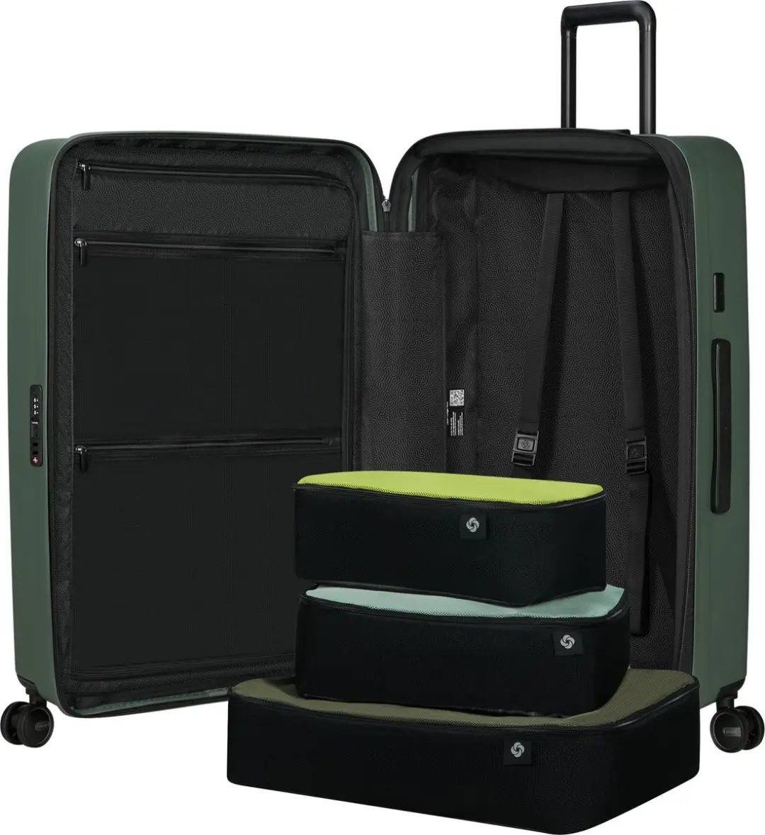 Samsonite Restackd Spinner Koffer 75cm - 109 l - Sage - afbeelding 6 van 6
