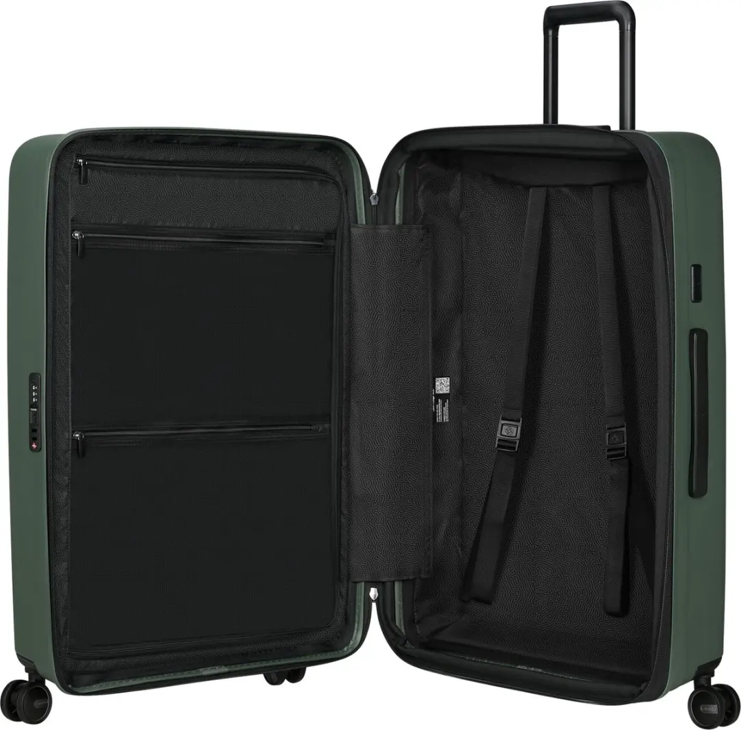 Samsonite Restackd Spinner Koffer 75cm - 109 l - Sage - afbeelding 4 van 6