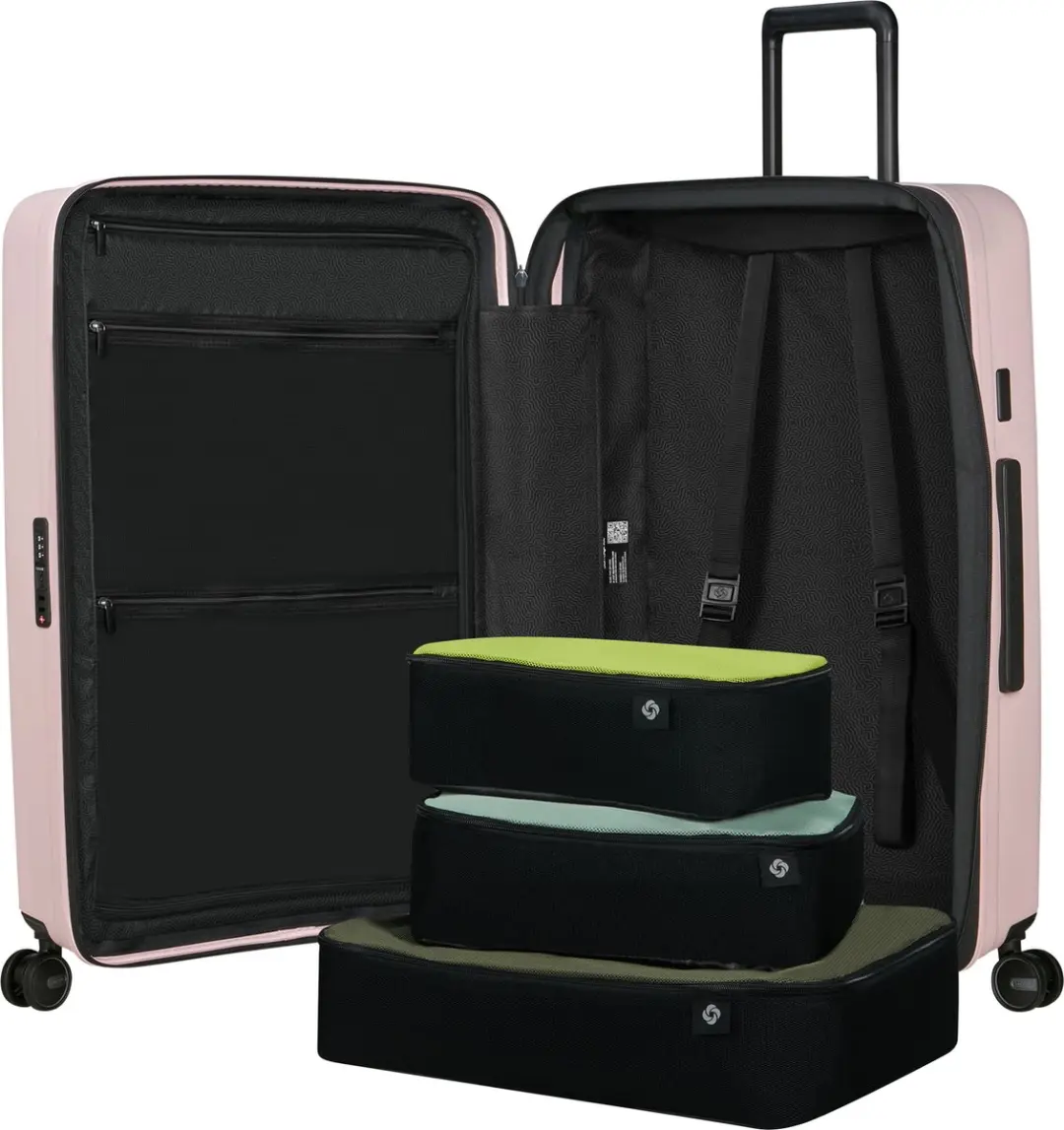 Samsonite Restackd Spinner Koffer 75cm - 109 l - Rose - afbeelding 4 van 6