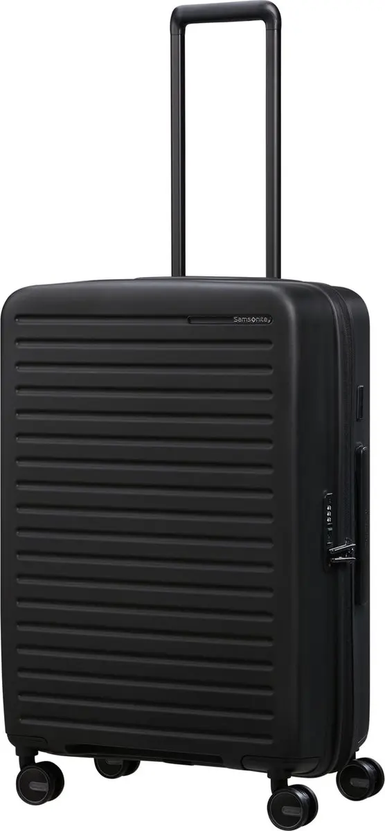 Samsonite Restackd Spinner Koffer 68cm - 79L - Zwart - afbeelding 5 van 6