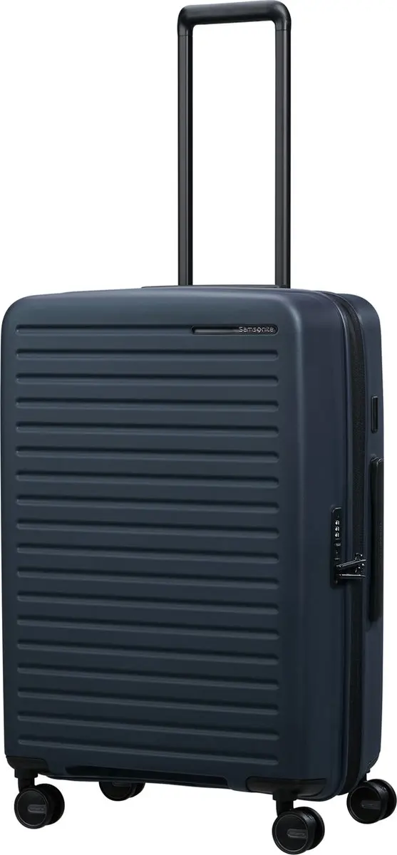 Samsonite Restackd Spinner Koffer 68cm - 79l - Midnight - afbeelding 5 van 6